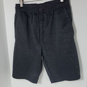 Legends Men's Charcoal Athletic Shorts with Drawstring Size M